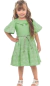 Vestido Angerô verde malha laise