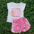 Conjunto fakini bebe ursinho rosa