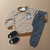 Conjunto Tile e sul listrado beisebol