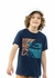 Camiseta Angerô simple nature azul marinho