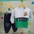 Conjunto Fakini ursinho basebol