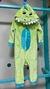 KIGURUMI FAKINI DINOSSAURO VERDE MASCULINO