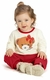 CONJUNTO ANGERÔ MOLETOM URSINHO VERMELHO 27731