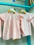 BLUSA UP BABY MANGA LONGA ROSA MARYS