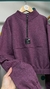 CONJUNTO ANGERÔ MOLETOM ROXO 23314 - comprar online