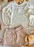 CONJUNTO UP BABY SHORT SAIA RIBANA NUDE 44866 - comprar online