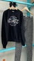 CONJUNTO ANGERÔ MOLETOM PRETO LEGGING ESTAMPADA 27777 - comprar online