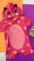 Romper com capuz pink