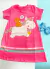 VESTIDO KUKIE UNICORNIO ROSA 73680