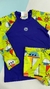 Conjunto proteção uv com sunga barco a vela verde/marinho - comprar online