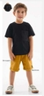 Conjunto UPBABY Preto mostarda 44635