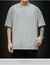 Camiseta casual de algodão de manga curta masculina, top extragrande, camiseta