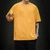 Camiseta casual de algodão de manga curta masculina, top extragrande, camiseta - Boss house AD.