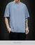 Camiseta casual de algodão de manga curta masculina, top extragrande, camiseta - comprar online