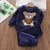 Conjunto de roupas de lã para bebês e meninas, 3 peças.