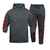 Moletons com capuz e calças jogger masculinas