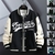 Imagem do Uniforme unissex de beisebol slim fit, casaco Hip Hop