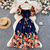 Vestido Longo Mulheres Vintage - Boss house AD.