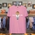 T-shirt de algodão extragrande para homens e mulheres na internet