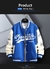 Uniforme unissex de beisebol slim fit, casaco Hip Hop na internet