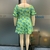 vestido feminino plus size, casual solto plissado, cintura cortada,