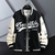 Imagem do Uniforme unissex de beisebol slim fit, casaco Hip Hop