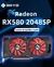 Soyo placa gráfica amd rx580 8gb 2048sp jogos gddr5 256bit pci express 3.0 × 1