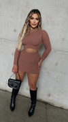 vestido abertura
