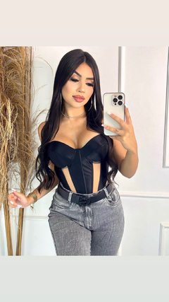 CORSELET TULE na internet