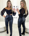 CALÇA DE COURO