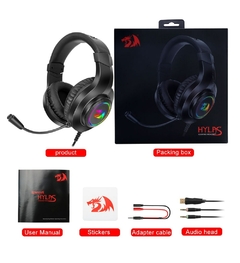 Headphone Gaming, H260, 3,5mm, Som Surround, Headset De Computador, Fones De Ouv na internet