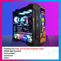 Kit de painéis de iluminação ARGB DIY para ASUS TUF GT501 ROG Gamers, PC Case