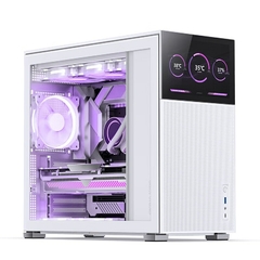 JONSBO-Pinecone Case para PC Chassis, Versão Tela Principal, Caso ATX, Dual 360 - L.A
