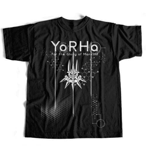 Camiseta YORHA Aesthetic - Dark Colors - comprar online