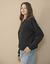 Maxi Buzo Cuello Redondo Negro T: S/L (BU000258) en internet