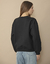 Maxi Buzo Cuello Redondo Negro T: S/L (BU000258) - Onyx Jeans