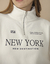 Buzo New York New Destination 1/2 Cierre T: S/L (BU000270) - comprar online