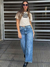 JE July WDR Wide Leg Trapeado T.34/44 (JR000090) - Onyx Jeans