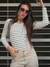Remera Viscosa Lycra Rayada Cuello U T: S/L (RL000487)