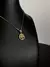 COLAR ÁRVORE DA VIDA MINI COM ZIRCÔNIA DOURADO