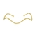 BRACELETE FIO TORCIDO DOURADO