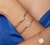 PULSEIRA ELOS COM ZIRCÔNIA DOURADA na internet