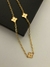 COLAR INSPIRAÇÃO LV 3 TREVOS - DOURADO - comprar online