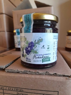 MERMELADA ORGANICA "DULCES DEL JARDIN" SIN AZUCAR 180 grs