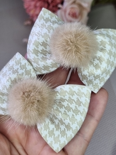 Parzinho luxo pied poule - loja online