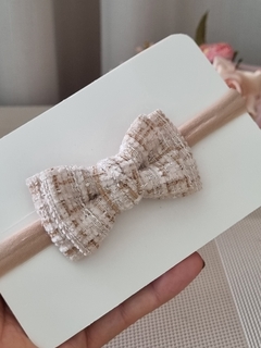 Faixa belle para RN tweed - Dhe laços