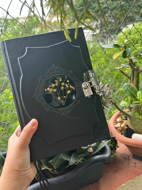 Diário Flor - Folhas Envelhecidas - comprar online