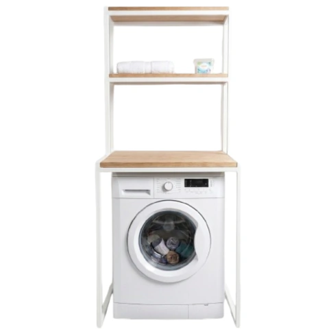 Organizador cubre Lavarropas con Estantes Estilo Industrial