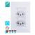 Tomada Dupla Inteligente Wifi Jwcom Smart Wifi Cod.125 - comprar online