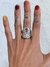 Anillo Curvo Labrado - N° 17